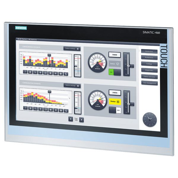 6AV2124-0UC02-0AX0 New Siemens SIMATIC HMI TP1900 Comfort